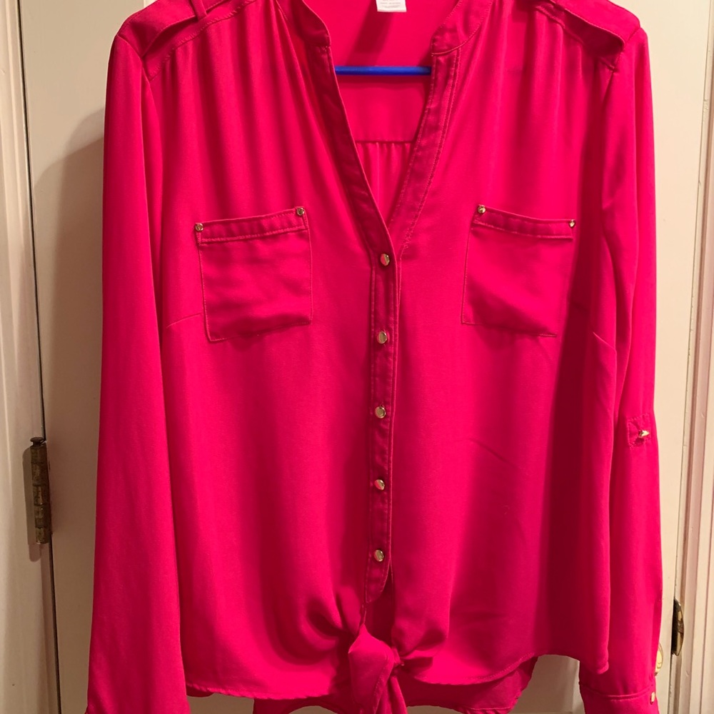 Long sleeve blouse
